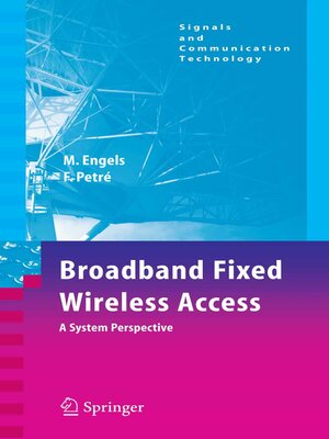 cover image of Broadband Fixed Wireless Access